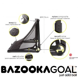 Bazooka Goal V2 - Open Front View - PIBAZOOKV201