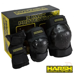 HARSH Protection - 3 Pack Combo Box & Pads - HA205-175