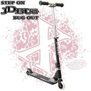 JD Bug Pro Street Stunt Scooter Matt Black